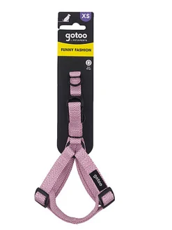 Gotoo - Harnais Chevron Rose pour Chien