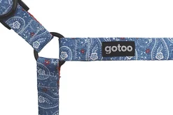 Gotoo - Harnais en Jean Bleu pour Chien