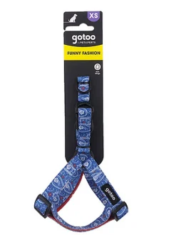 Gotoo - Harnais en Jean Bleu pour Chien