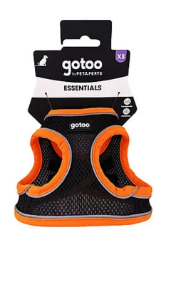 Gotoo - Harnais en Mesh Orange pour Chien