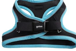 Gotoo - Harnais en Mesh Turquoise pour Chien