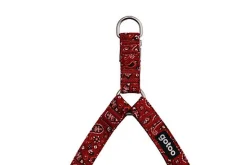 Gotoo - Harnais en Paisley Rouge pour chien