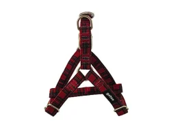 Gotoo - Harnais en Tartan Rouge pour chien