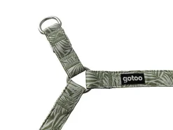 Gotoo - Harnais Feuilles Vert pour Chien