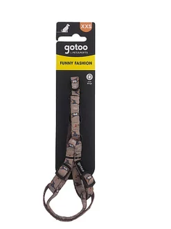 Gotoo - Harnais Marron pour Chien - XXS