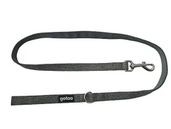 Gotoo - Laisse Chevron Gris pour Chien
