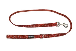 Gotoo - Laisse en Paisley Rouge pour chien - M