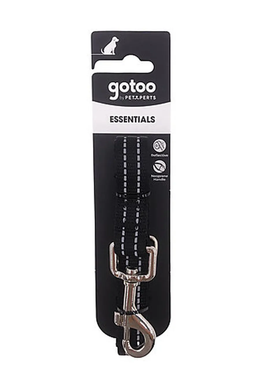 Gotoo - Laisse Premium Essentials Noire pour Chien