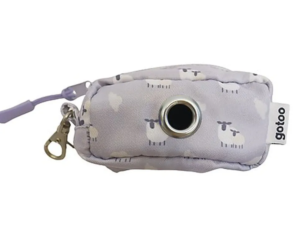 Gotoo - Sac à Sacs Mouton Gris pour Chiot