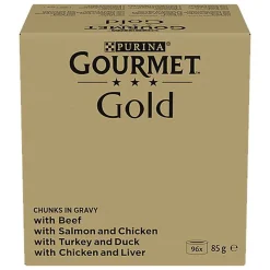 Gourmet - Boîte GOLD Les Noisettes pour Chats Adultes - 96x85g