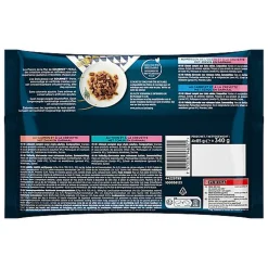GOURMET - Sachets fraîcheurs PERLE Plaisirs de la Mer pour chats - 4x85g