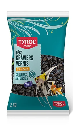 Graviers vernis noir 2 kg