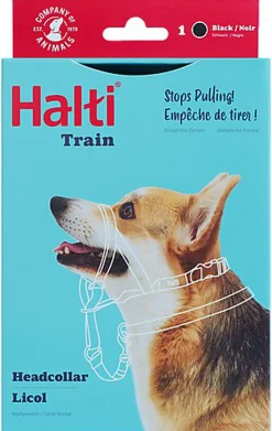 Halti - Licol Headcollar Noir pour Chiens