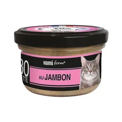 Hamiform - Les Cuisinés N°30 Jambon Thon Fromage pour Chat - 80g