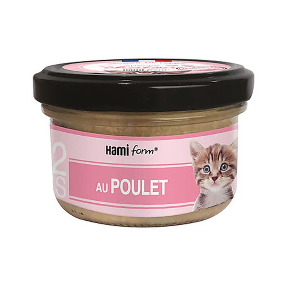 Hamiform - Les Cuisinés N°20 Poulet pour Chatons - 80g