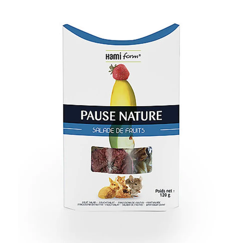 Hamiform - Pause Nature Salade de Fruits pour Rongeur - 120g