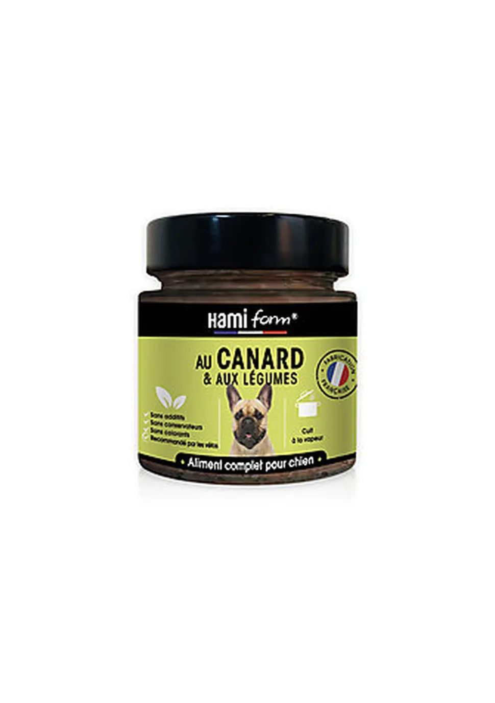 Hamiform - Pâtée Cuisinée pour chien au canard et aux légumes - 250g