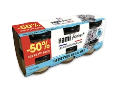 Hamiform - Recettes de la Mer Gourmandes aux Poissons - 6x80g /- 50% sur le 2ème