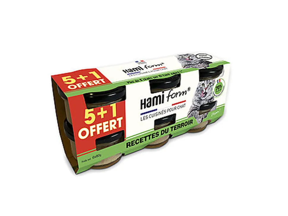 Hamiform - Recettes du Terroir Gourmandes Bœuf Canard et Dinde - 6x80g