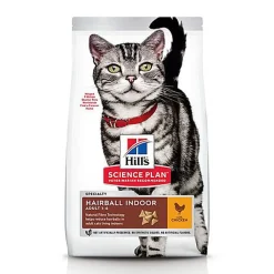 Hill's - Feline Hairball Indoor Adult Poulet pour Chat