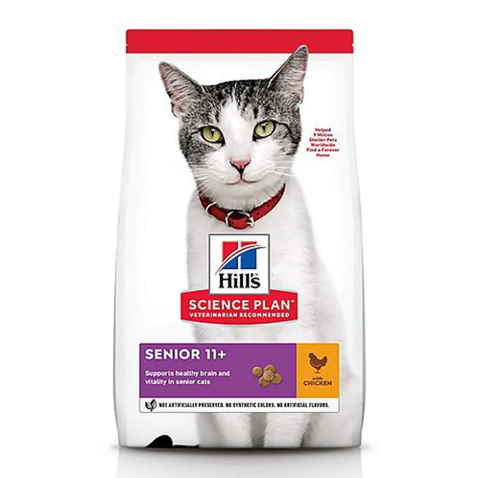 Hill's - Feline Senior 11+ Poulet pour Chat