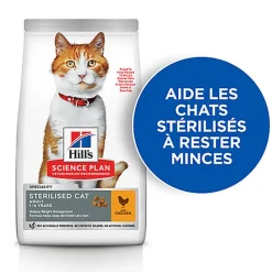 Hill's - Feline Sterilised Cat Young Adult Poulet pour Chat