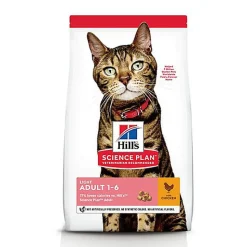Hill's Science Plan - Adult Light Croquettes Pour Chat Au Poulet -  3kg