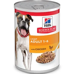 Hill's Science Plan - Adult Light Boite Pour Chien Poulet  - 370g
