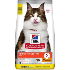Hill's Science Plan - Croquettes Adulte Perfect Digestion au Poulet pour Chat
