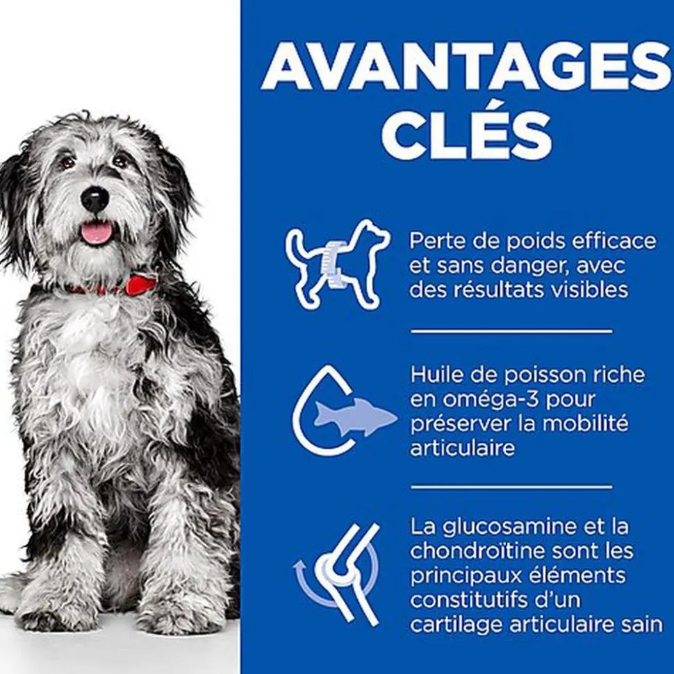 Hill's Science Plan - Croquettes Adult Medium Perfect Weight + Mobility au Poulet pour Chien