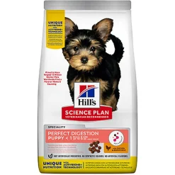 Hill's Science Plan - Croquettes Puppy Perfect Digestion Small & Mini pour Chiot de Petite Taille