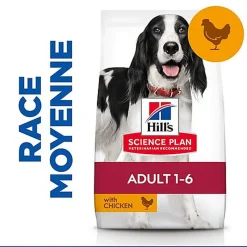Hill's Science Plan - Croquettes Advanced Fitness Medium Adult Poulet pour Chien