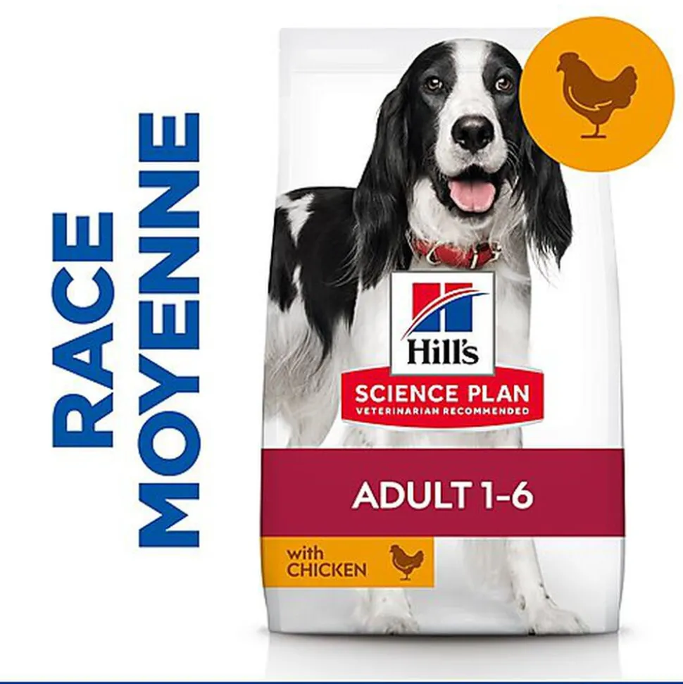 Hill's Science Plan - Croquettes Advanced Fitness Medium Adult Poulet pour Chien
