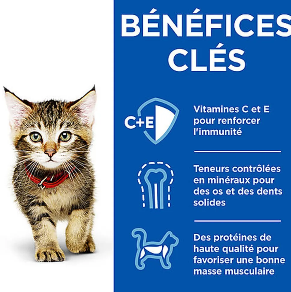 Hill’s Science Plan - Healthy Cuisine Mijoté Pour Chaton Au Poulet - 12x80g