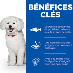 Hill's Science Plan - Hypoallergenic Adult Croquettes Pour Petit Chien Adulte Au Saumon  -  1,5kg