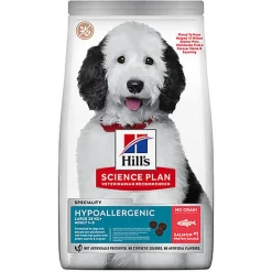 Hill's Science Plan - Hypoallergenic Adult Croquettes Pour Chien Adulte De Grande Taille Saumon -12kg
