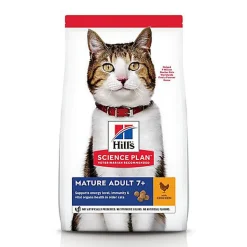 Hill's Science Plan - Mature Adult Croquettes Pour Chat Agé Au Poulet  -  1,5kg