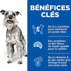 Hill's Science Plan - Mature Adult Light Small & Mini Croquettes Pour Petit Chien Agé Poulet - 2,5kg