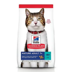Hill's Science Plan - Mature Adult Croquettes Pour Chat Agé Au Thon  -  1,5kg