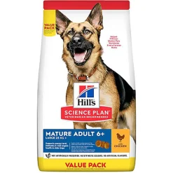 Hill's Science Plan - Mature Adult Croquettes Pour Grand Chien Agé Au Poulet  - 18kg