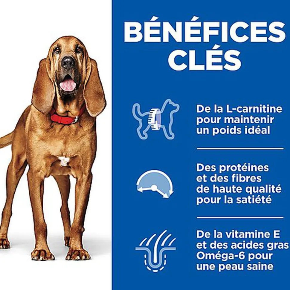 Hill's Science Plan - Mature Adult Light Croquettes Pour Chien Agé Au Poulet - 12kg