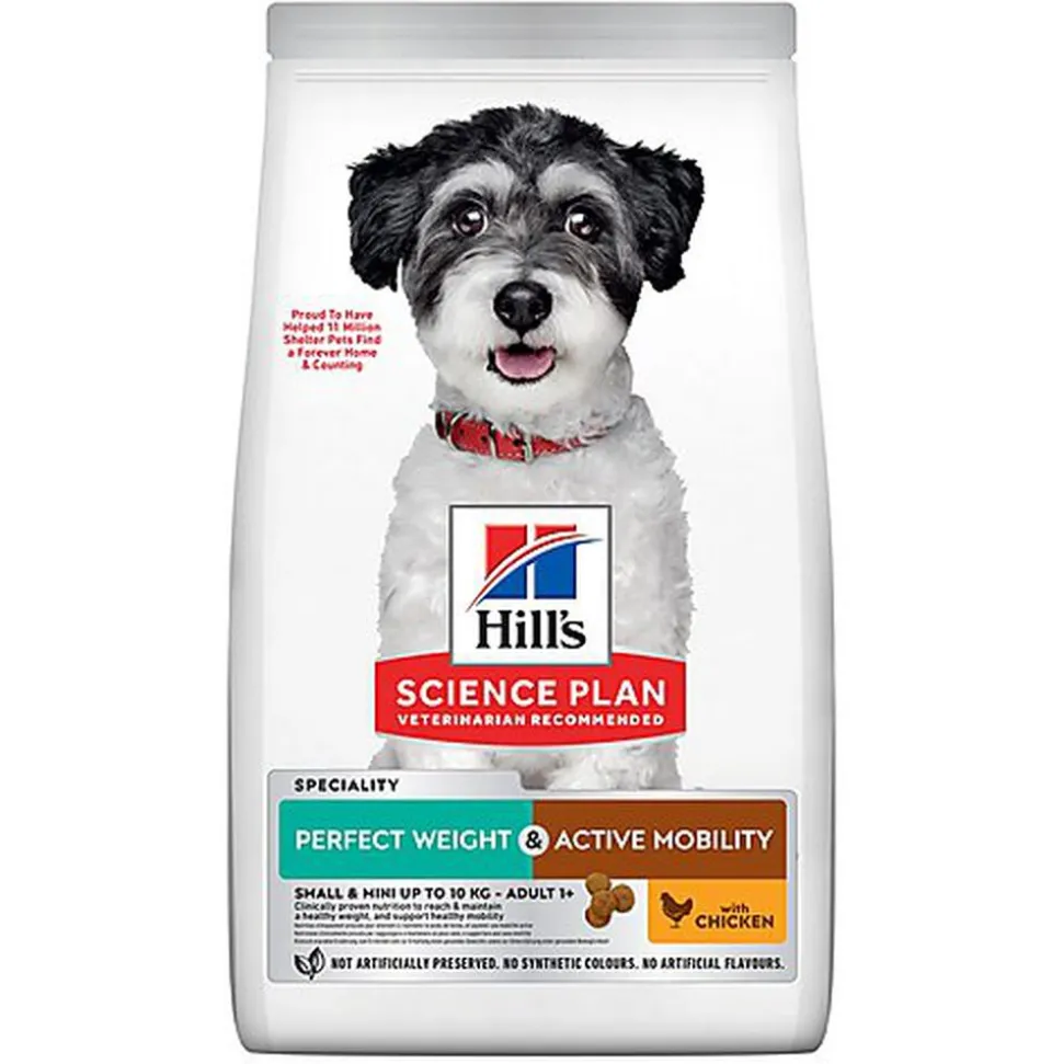 Hill's Science Plan - Perfect Weight & Active Mobility Aliment Pour Petit Chien Adulte Poulet - 1,5kg
