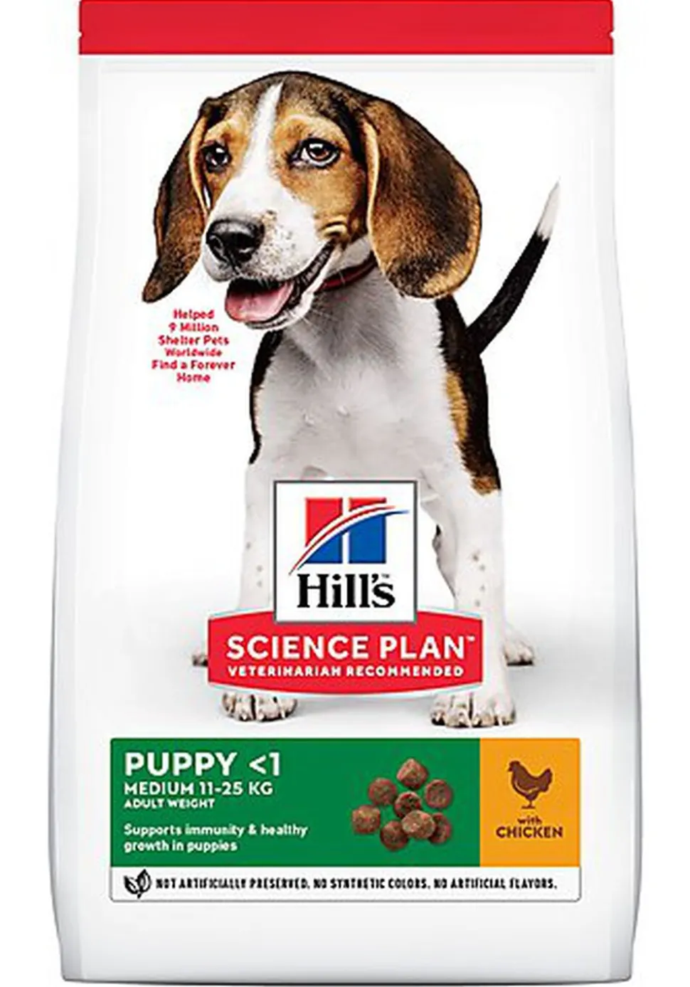 Hill's Science Plan - Puppy Croquettes Pour Chiot Au Poulet - 2,5kg