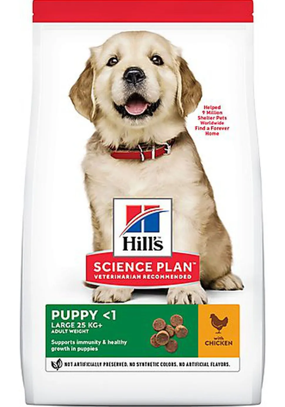 Hill's Science Plan - Puppy Croquettes Pour Chiot De Grande Taille Au Poulet - 12kg