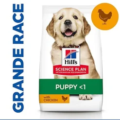 Hill's Science Plan - Puppy Croquettes Pour Chiot De Grande Taille Au Poulet - 12kg
