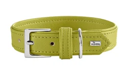 Hunter - Collier Amalfi en Similicuir Vert pour Chiens