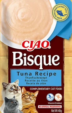 Inaba - Friandises Bisque Recette au Thon pour Chats - 40g