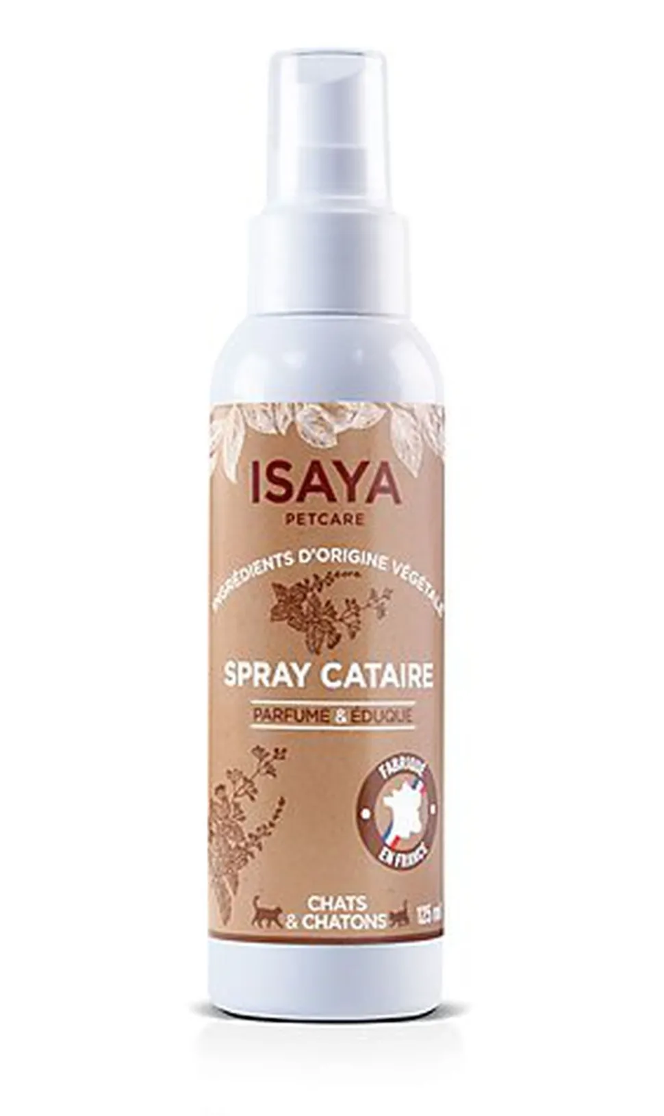 Isaya - Spray Cataire Attractif pour Chat et Chaton - 125ml