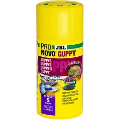 JBL - Aliment en Flocons Pronovo GUPPY FLAKES pour Poissons Tropicaux