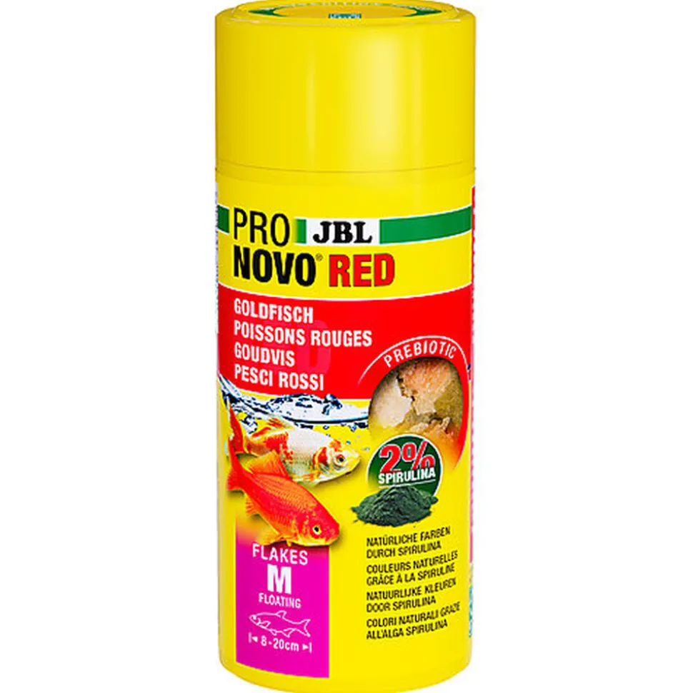 JBL - Aliment en Flocons Pronovo RED FLAKES pour Poissons Rouges